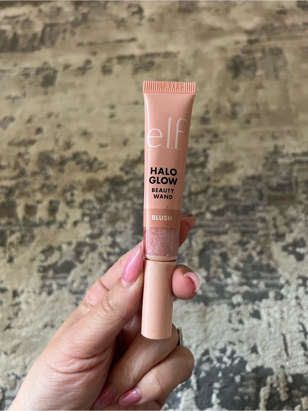 ELF Halo Glow Beauty Wand Blush Rose You Slay